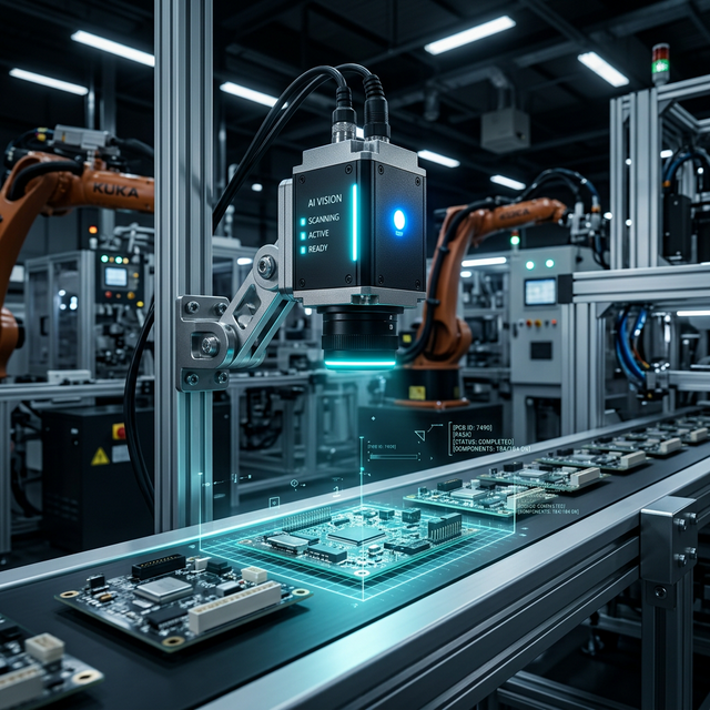 Yapay Zeka Destekli Endüstriyel Kamera